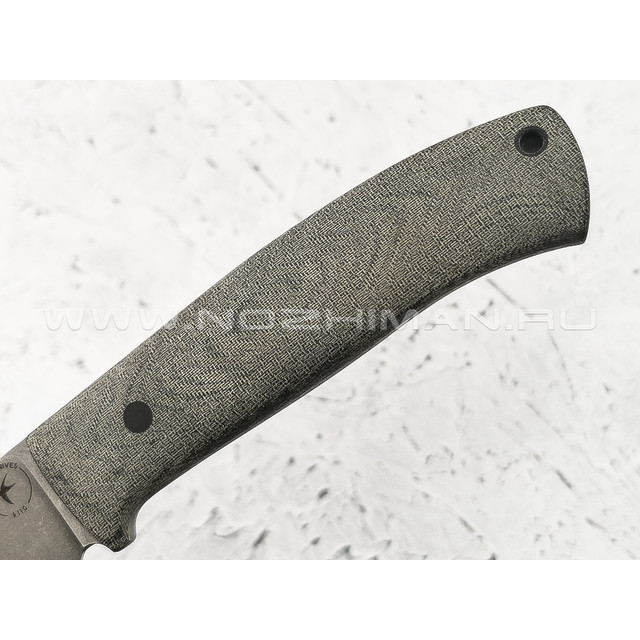 Апус нож Деструктор сталь K110, рукоять микарта
