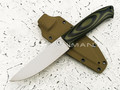 Apus Knives нож Guard Dog сталь K110, рукоять G10 black\olive