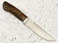 Нож "Клык" сталь CPM S110V, рукоять кап клёна (Кметь)