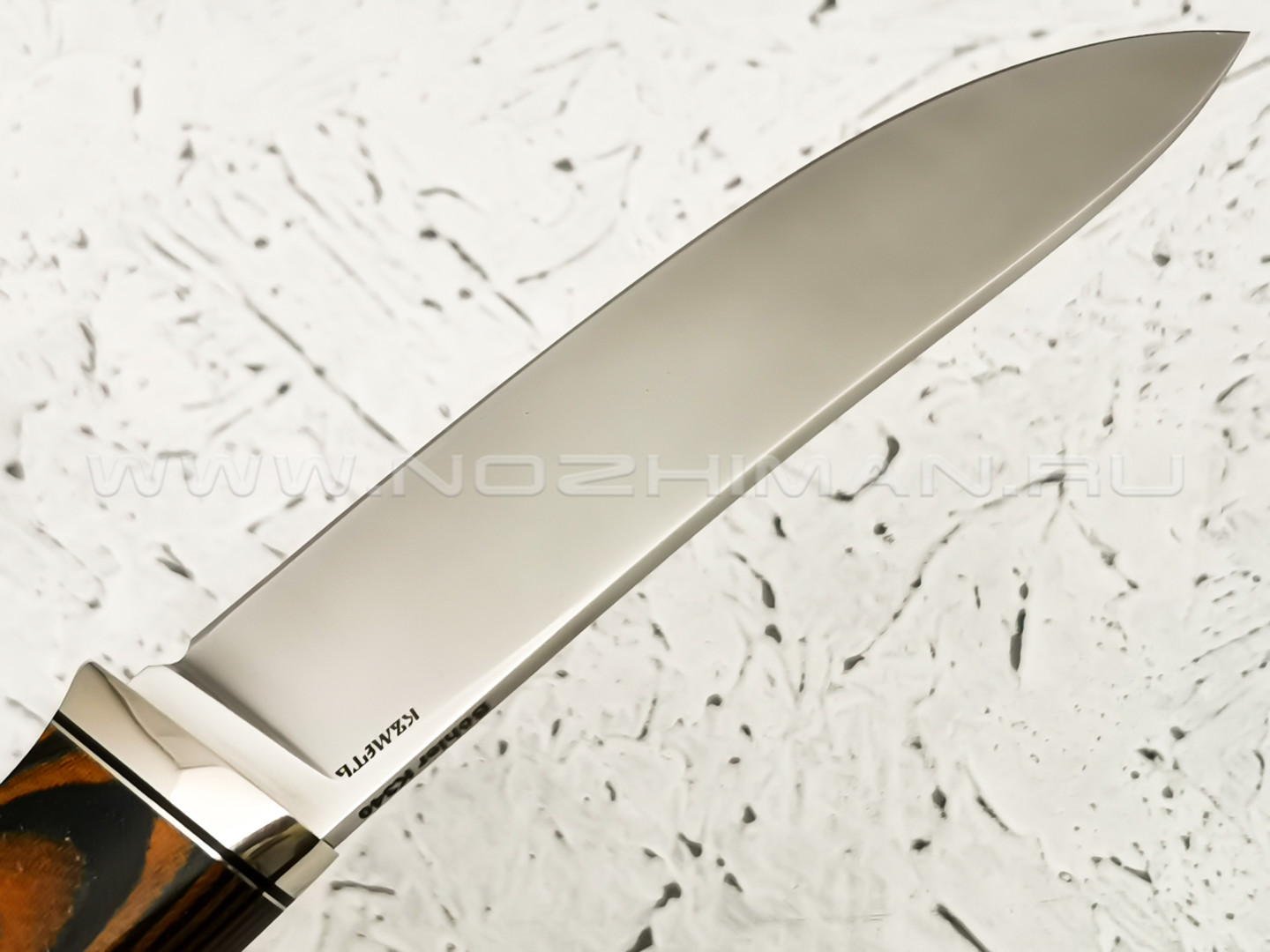 Нож "Скинер" сталь K340, рукоять микарта (Кметь)