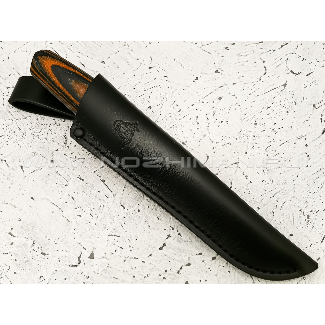 Нож "Скинер" сталь K340, рукоять микарта (Кметь)
