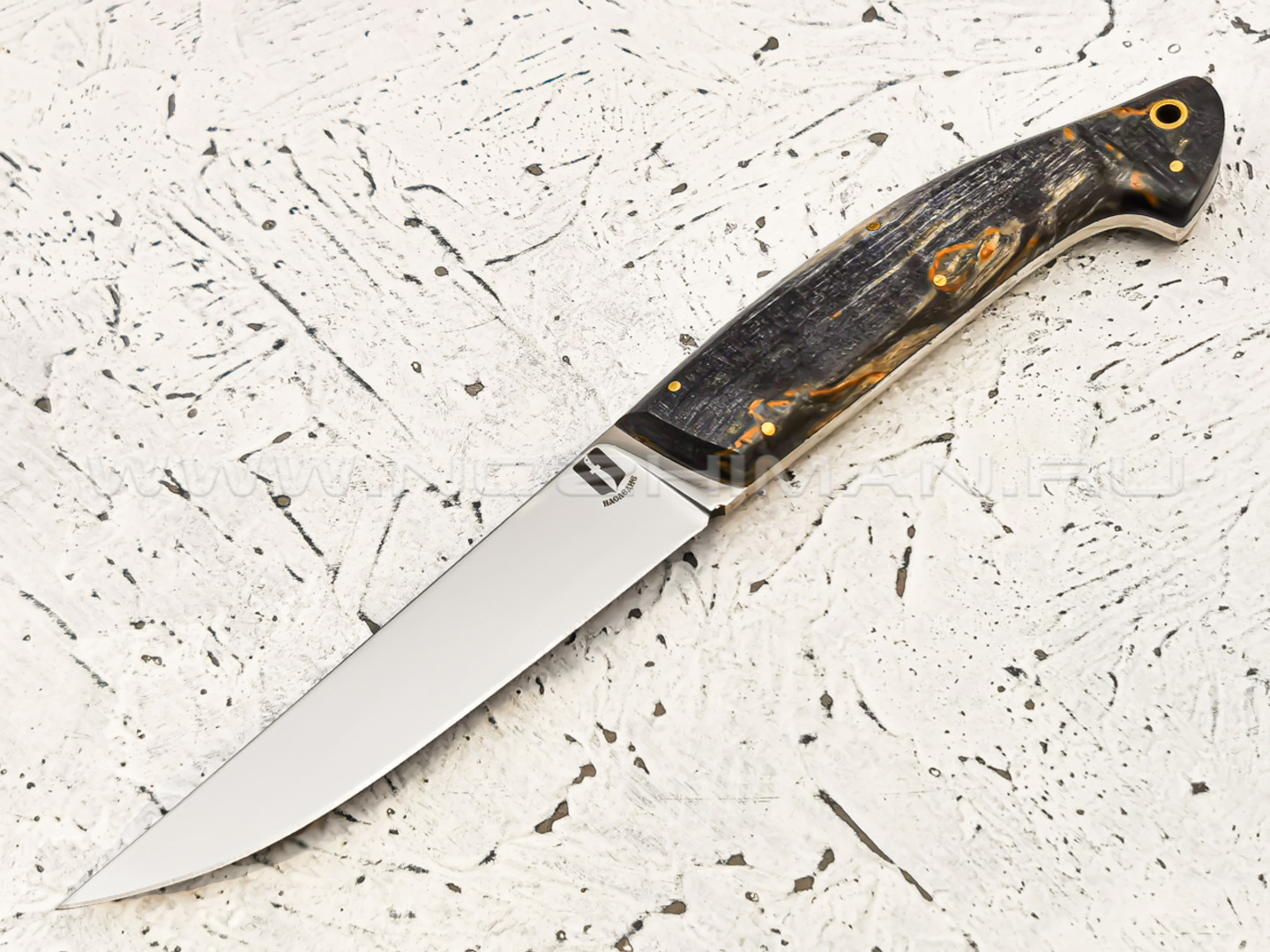 Нож "Наваха" сталь Vanadis 10, рукоять карельская береза (Наследие)