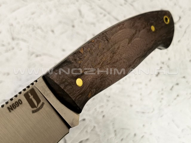 Нож "Рабочий" сталь N690, рукоять карельская береза (Наследие)