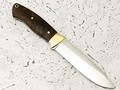 Нож "Боцман" сталь N690, рукоять корень ореха, латунь (Наследие)