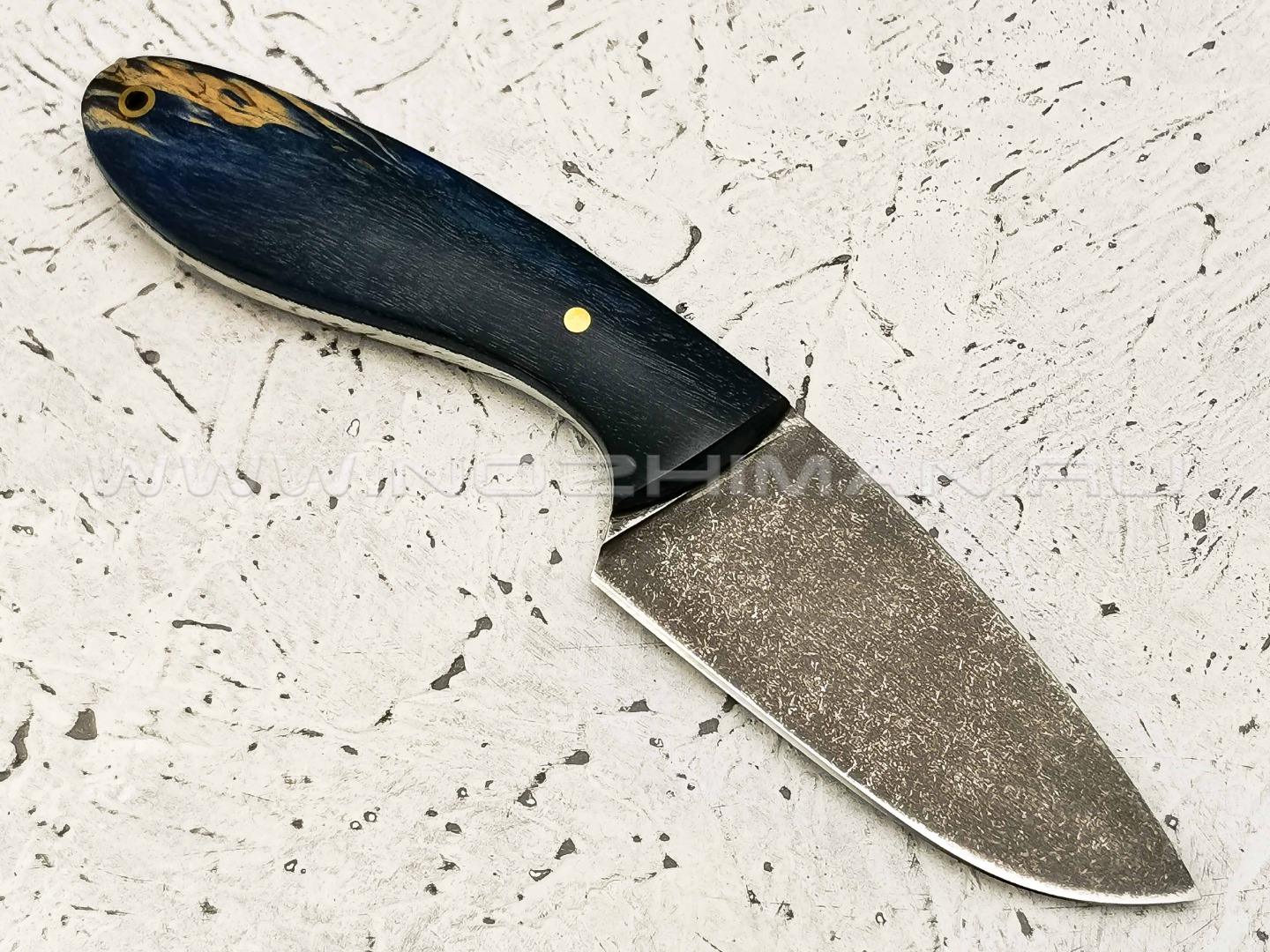 Нож "Боровик" булатная сталь, рукоять карельская береза (Наследие)