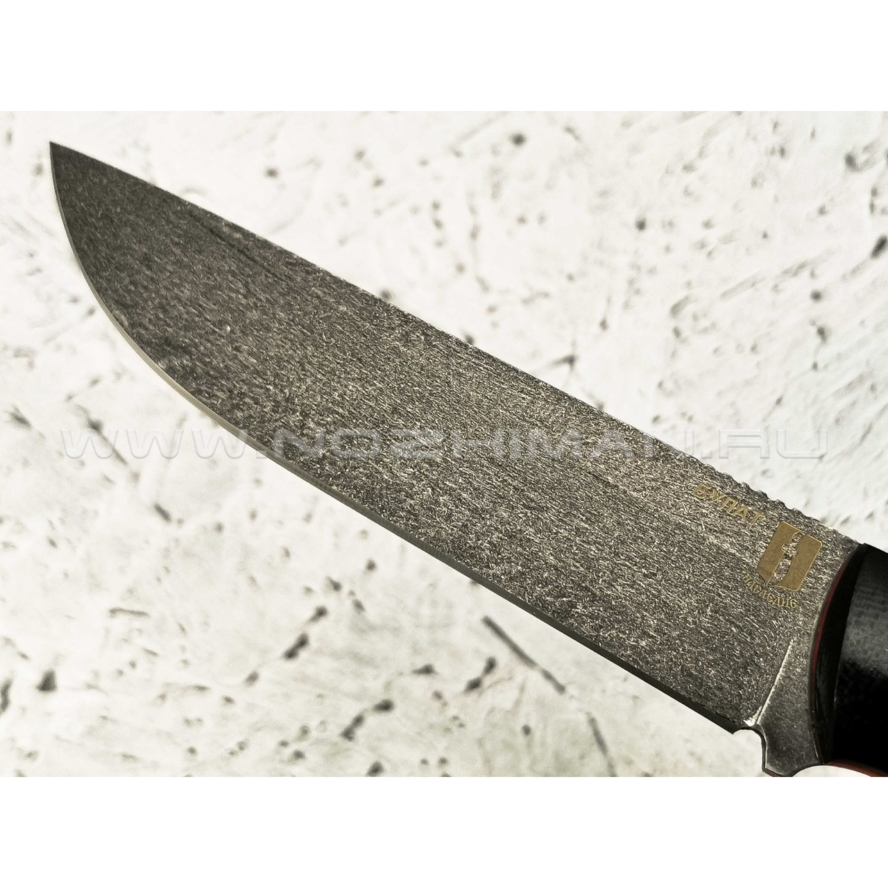 Нож "Цезарь-2" булатная сталь, рукоять G10 black (Наследие)