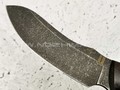 Нож "Че Гевара" булатная сталь, рукоять березовый кап (Наследие)