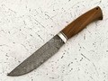 Нож "Альфа" дамасская сталь, рукоять орех (Наследие)