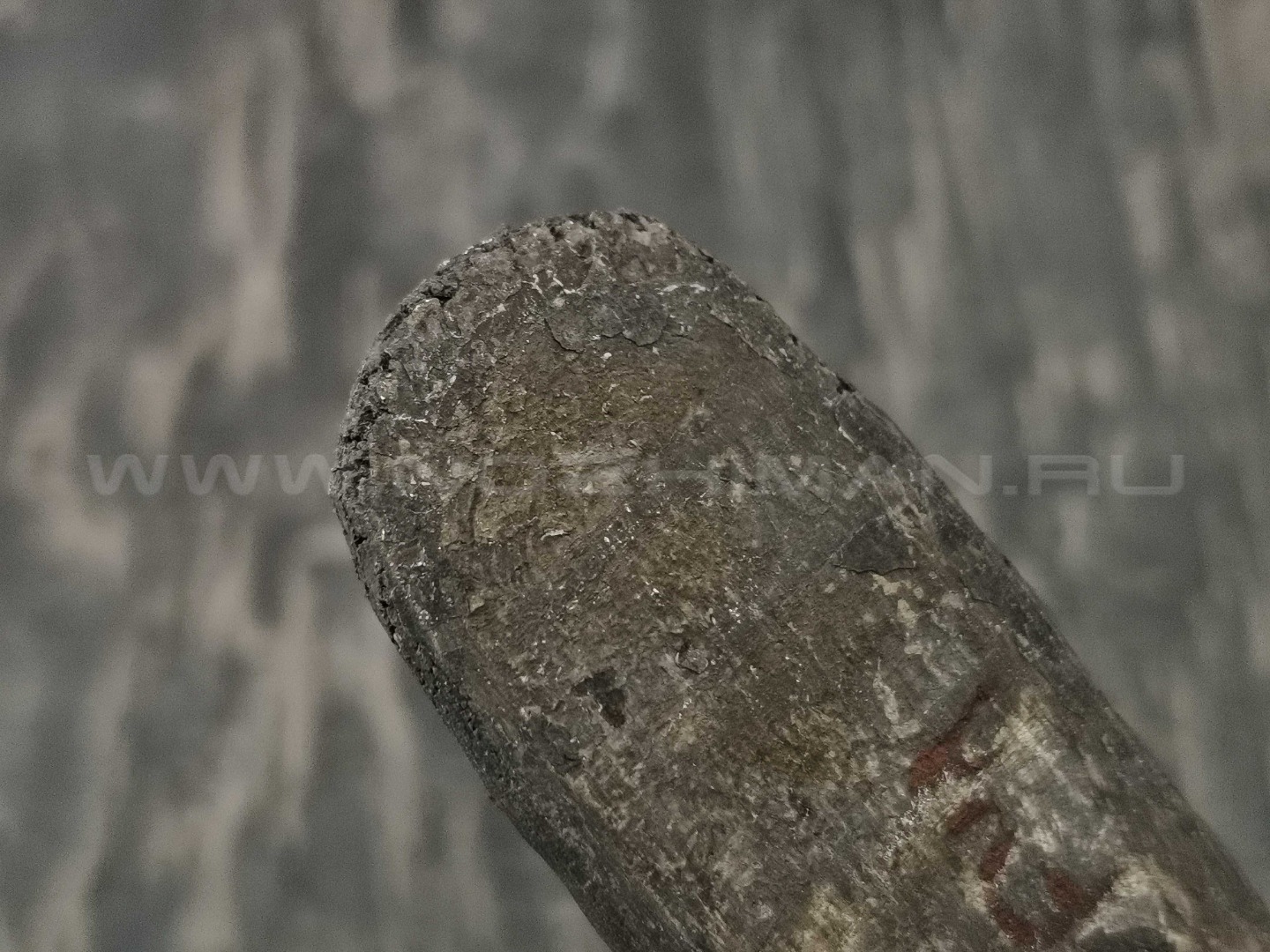 Булатная сталь Михаила Аносова с ТО 63-64 HRC (230x33x5.1 мм) ковка