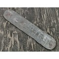 Сталь 9ХС без ТО (210х40х4.5 мм) ковка