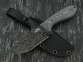 N.C.Custom нож Crony сталь N690 blackwash, рукоять микарта, ножны kydex