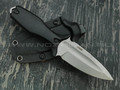 N.C.Custom нож Grave сталь Aus-10 stonewash, рукоять G10 black