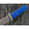 Нож Brutalica Badyuk Tanto Limited, сталь D2 стоунвош, рукоять G10 blue
