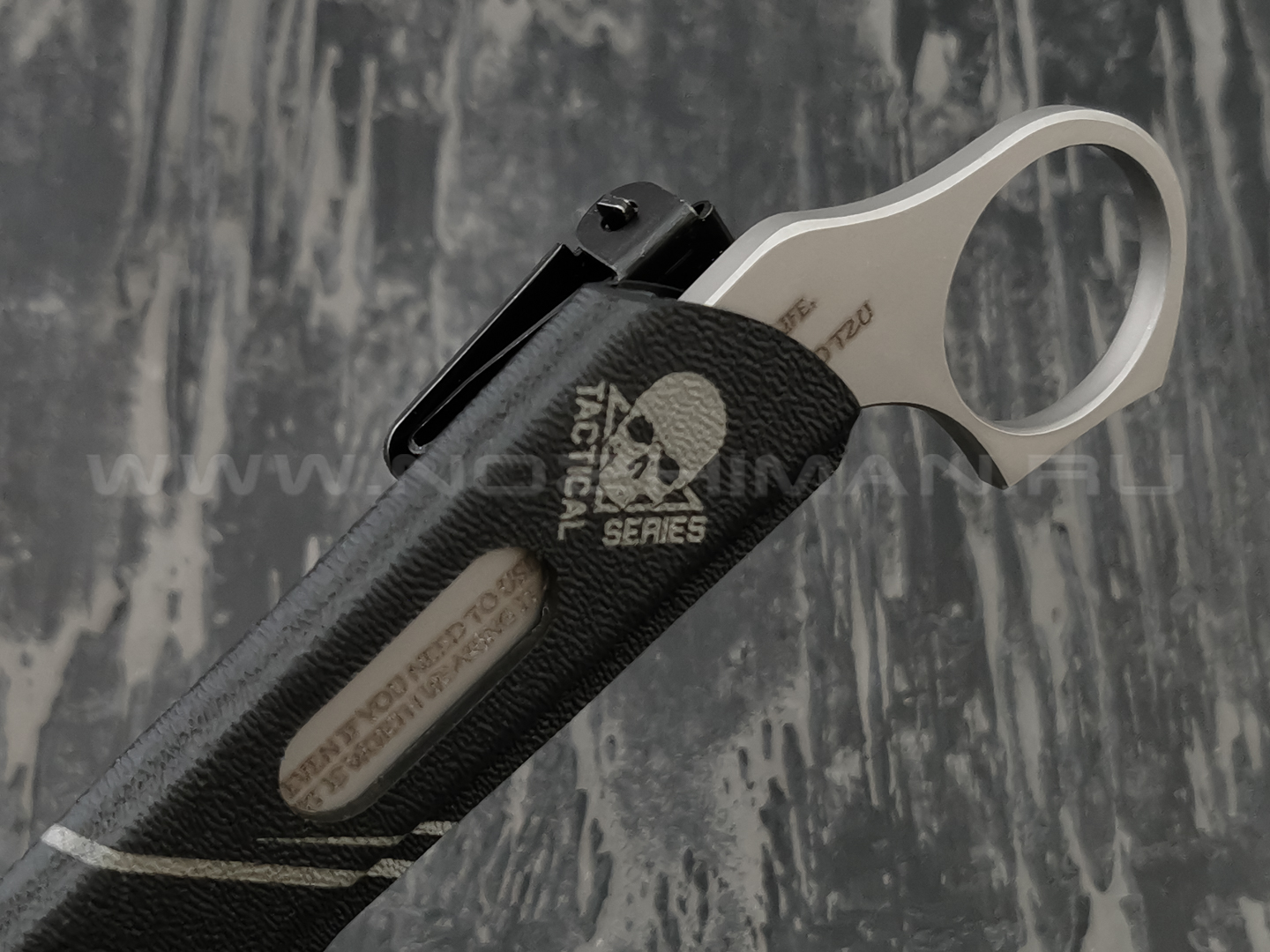 N.C.Custom нож Thorn сталь Aus-8 bead-blast