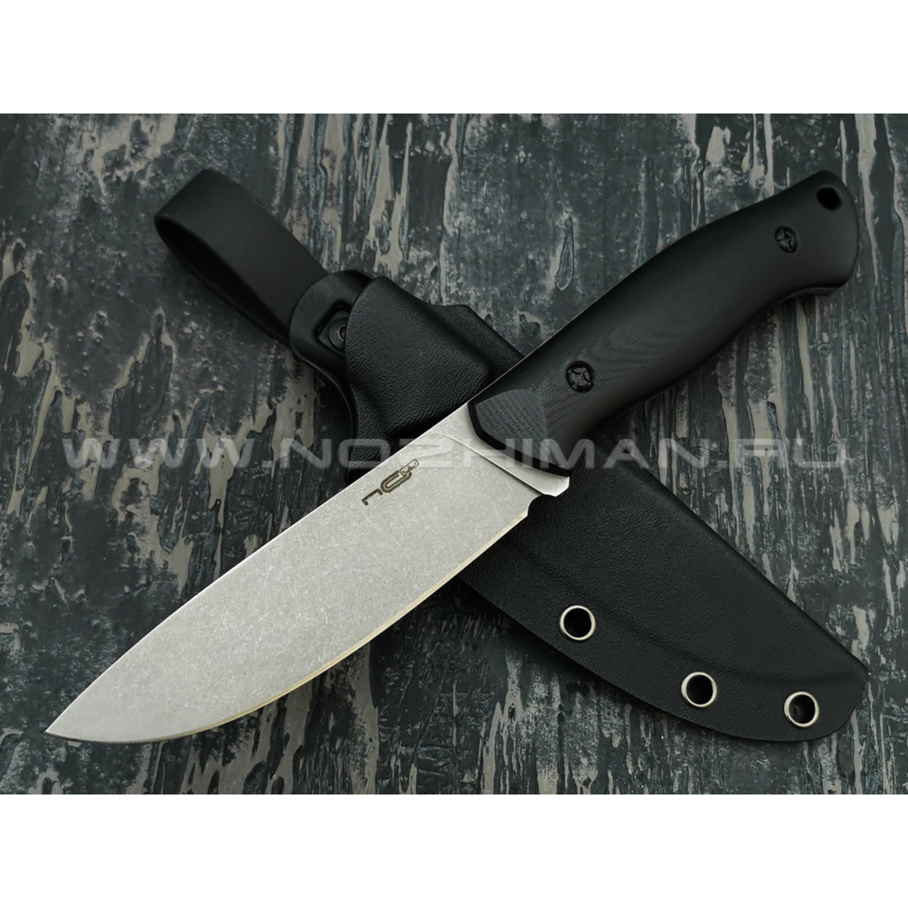 N.C.Custom нож Pride сталь X105 стоунвош, рукоять G10 black