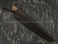 Нож "Осётр" сталь N690, рукоять морёный дуб (Наследие)