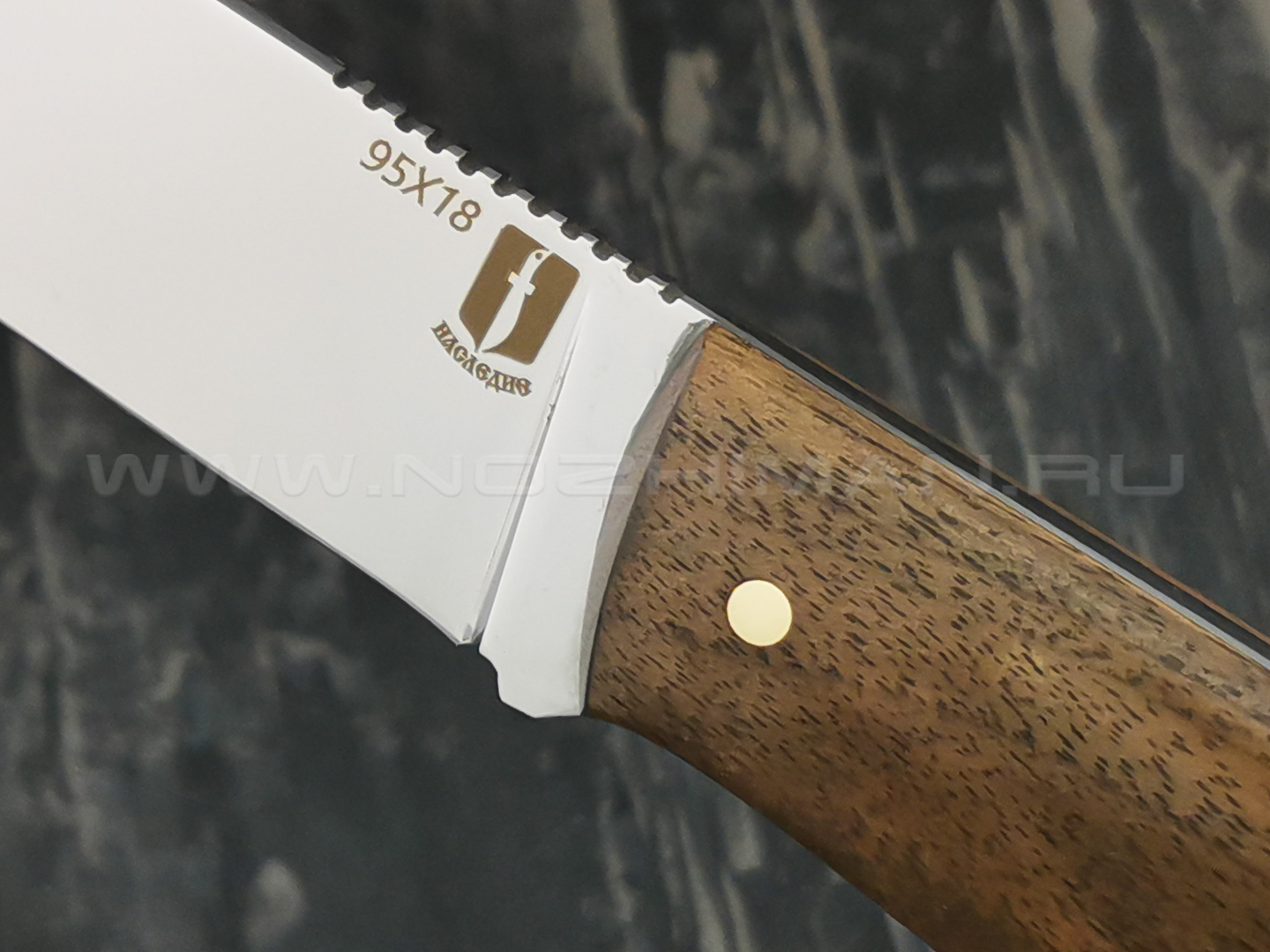Нож "Цезарь" сталь 95Х18, рукоять орех (Наследие)