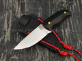 Нож "Шейный" сталь Sleipner, рукоять G10 black (Наследие)