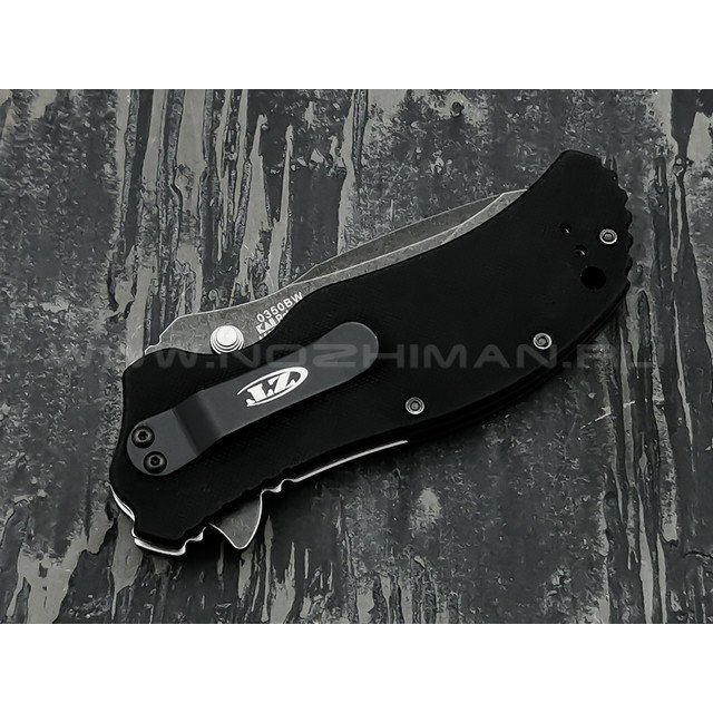 Zero Tolerance нож 0350BW, сталь CPM S30V, рукоять G10 black