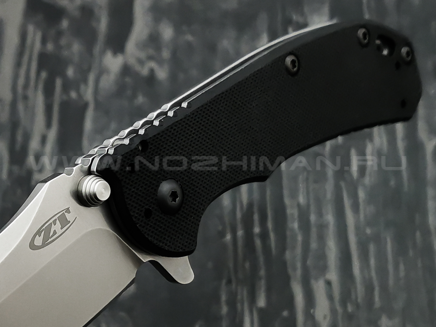 Zero Tolerance нож 0566, сталь CPM S35VN, рукоять титан, G10 black