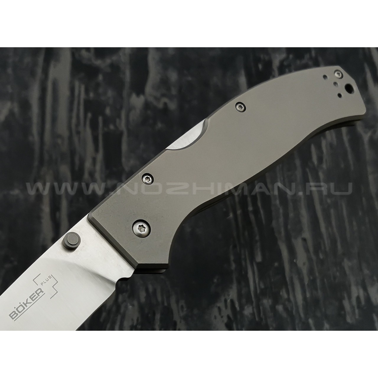 Нож Boker Plus Titan Drop 01BO188, сталь 440C, рукоять титан
