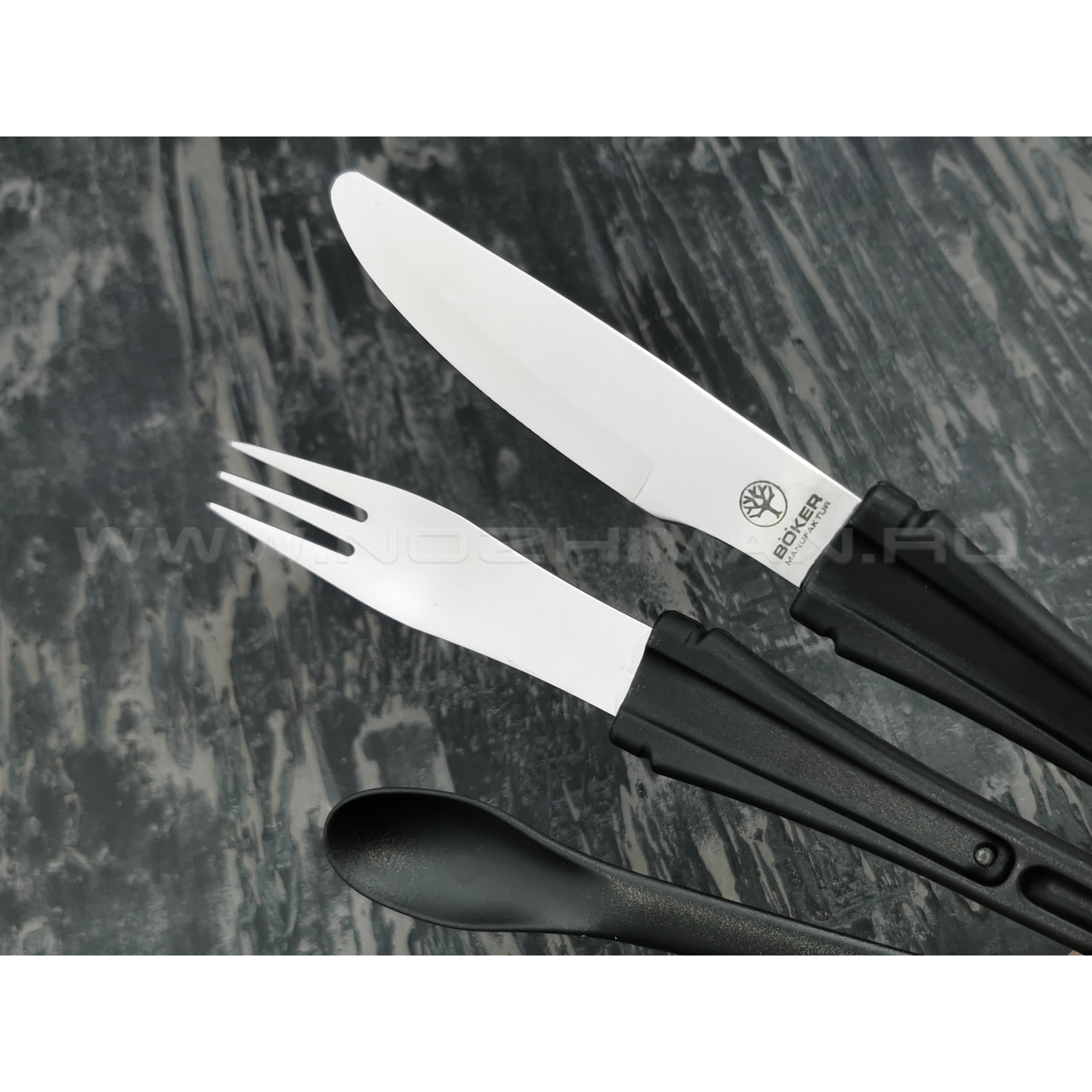 Набор Boker Snac Pac Black 03BO800, сталь 420, рукоять Polypropylene
