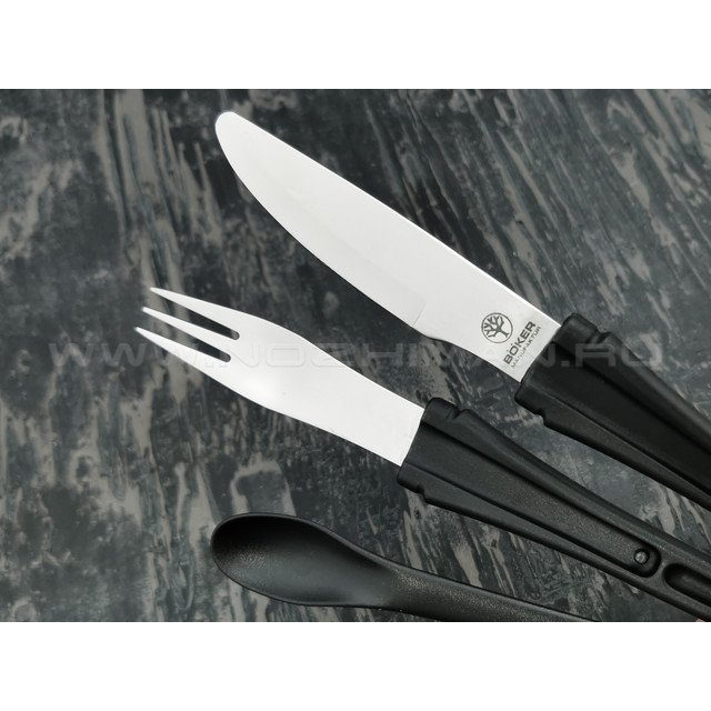 Набор походный Boker Snac Pac Black 03BO800 сталь 420, рукоять Polypropylene