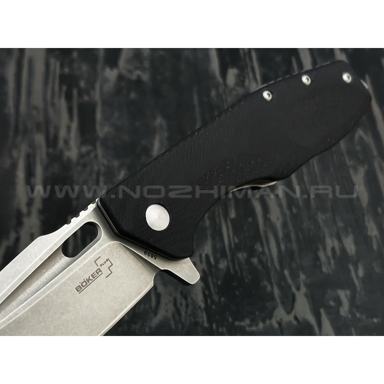 Нож Boker Plus Caracal Folder 01BO771, сталь D2, рукоять G10