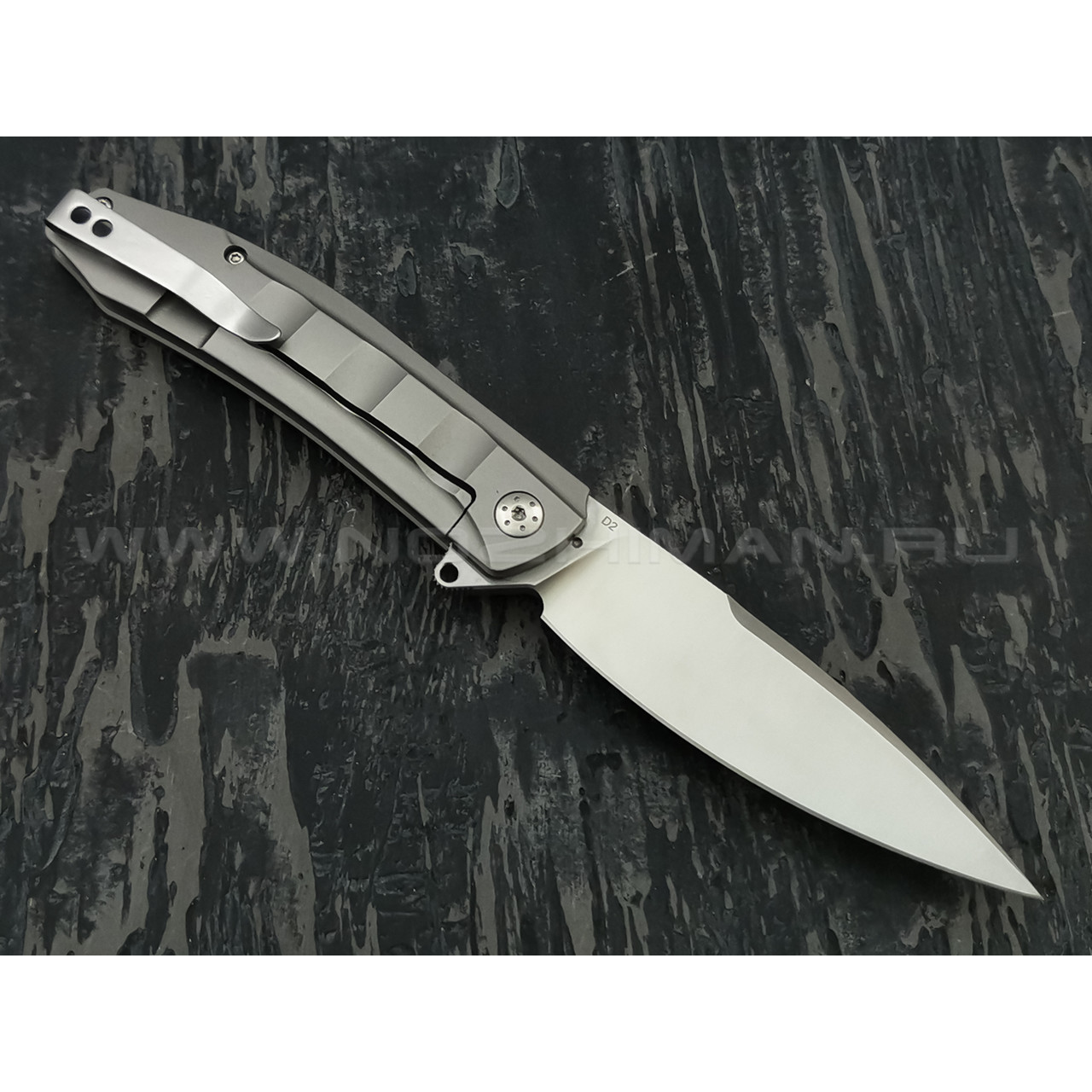 Нож Boker Plus Talpid 01BO249, сталь D2, рукоять Stainless Steel