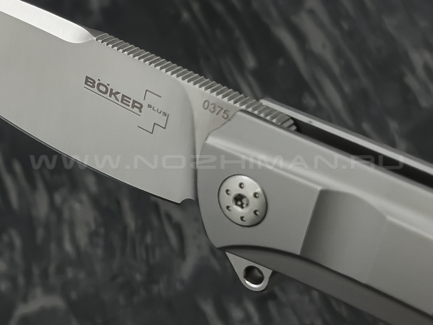 Нож Boker Plus Talpid 01BO249, сталь D2, рукоять Stainless Steel