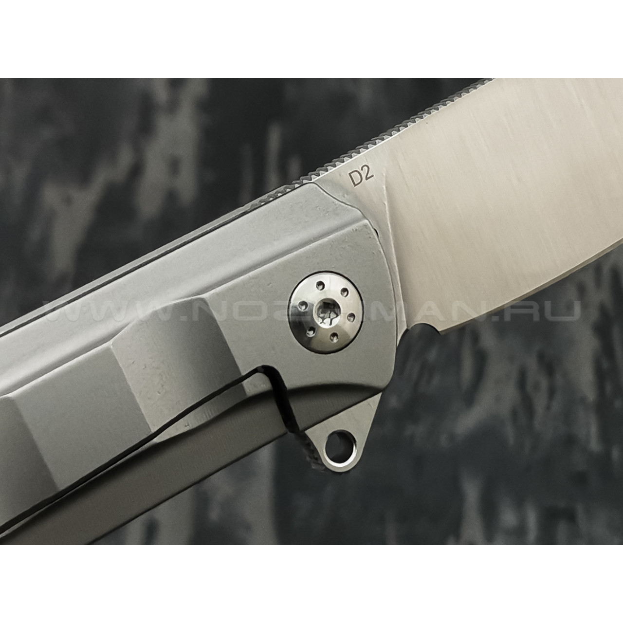 Нож Boker Plus Talpid 01BO249, сталь D2, рукоять Stainless Steel
