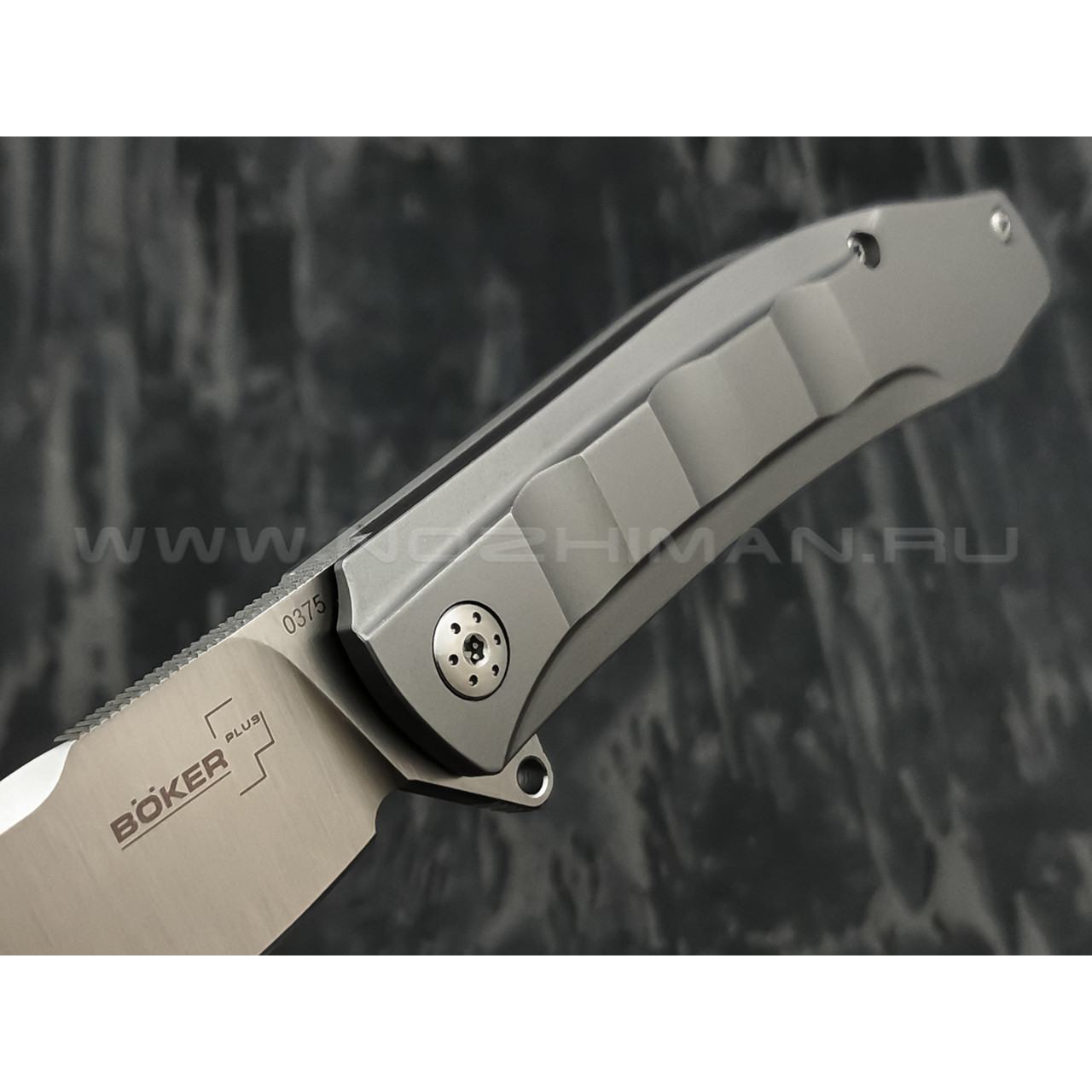 Нож Boker Plus Talpid 01BO249, сталь D2, рукоять Stainless Steel