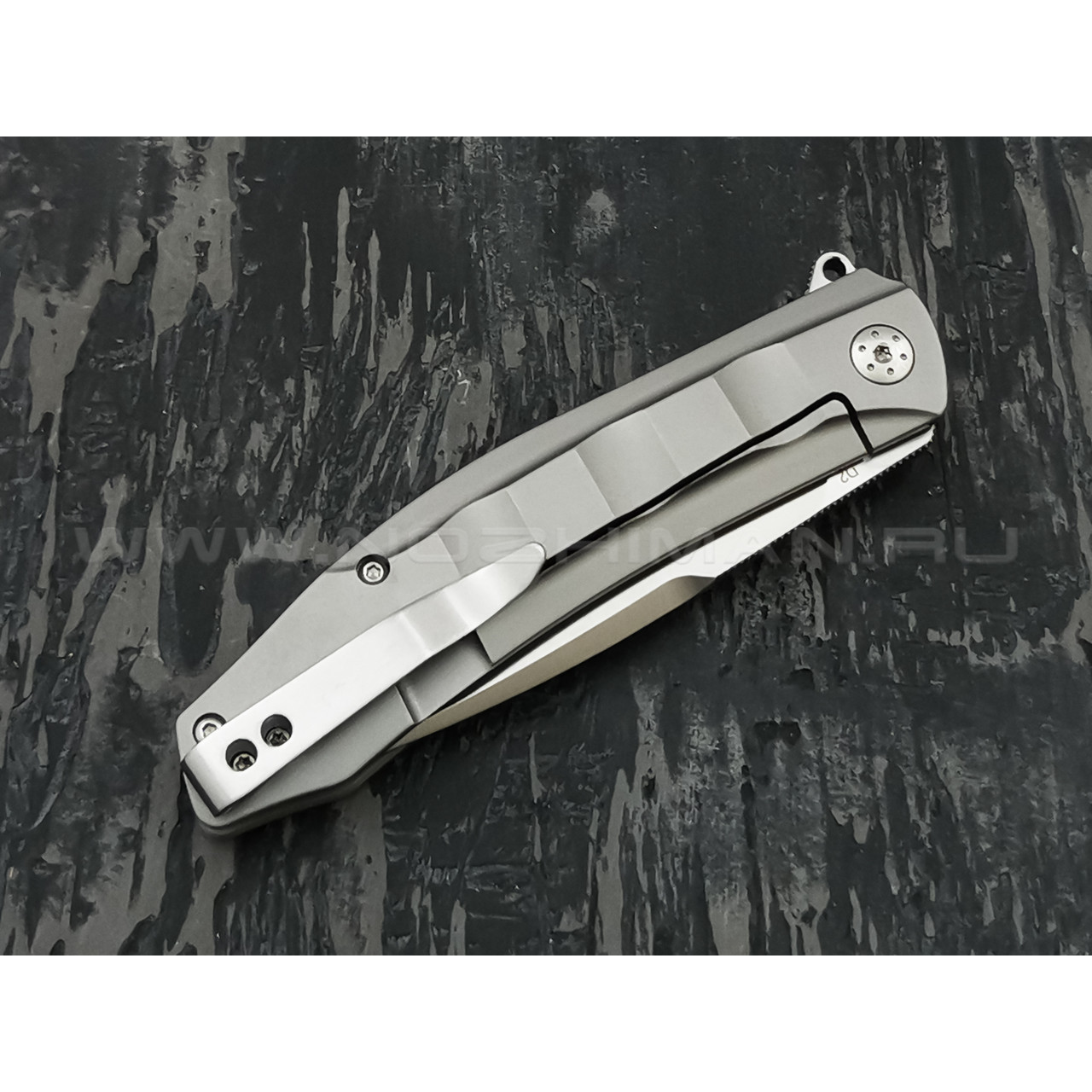 Нож Boker Plus Talpid 01BO249, сталь D2, рукоять Stainless Steel