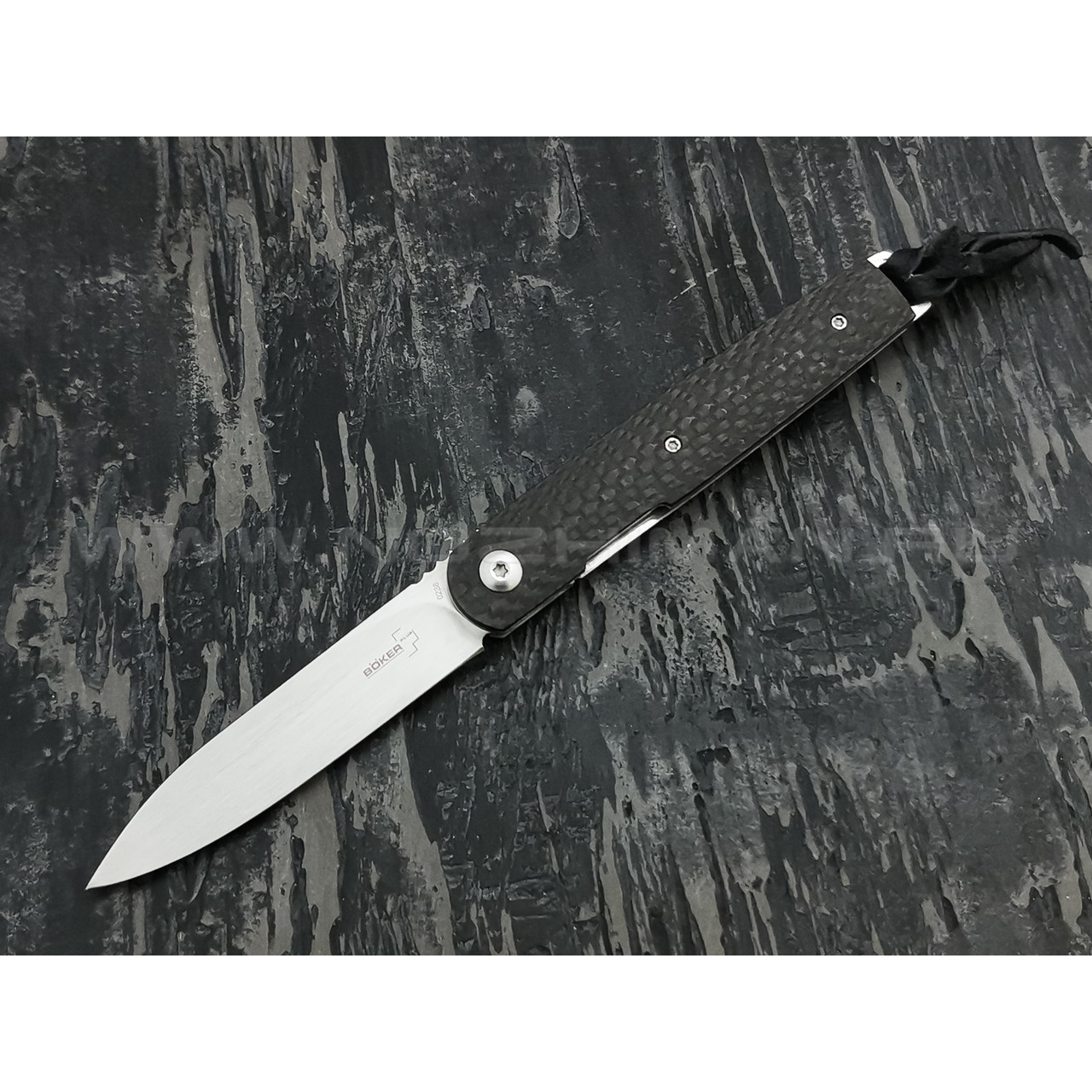 Нож Boker Plus LRF 01BO079, сталь VG-10, рукоять Carbon fiber