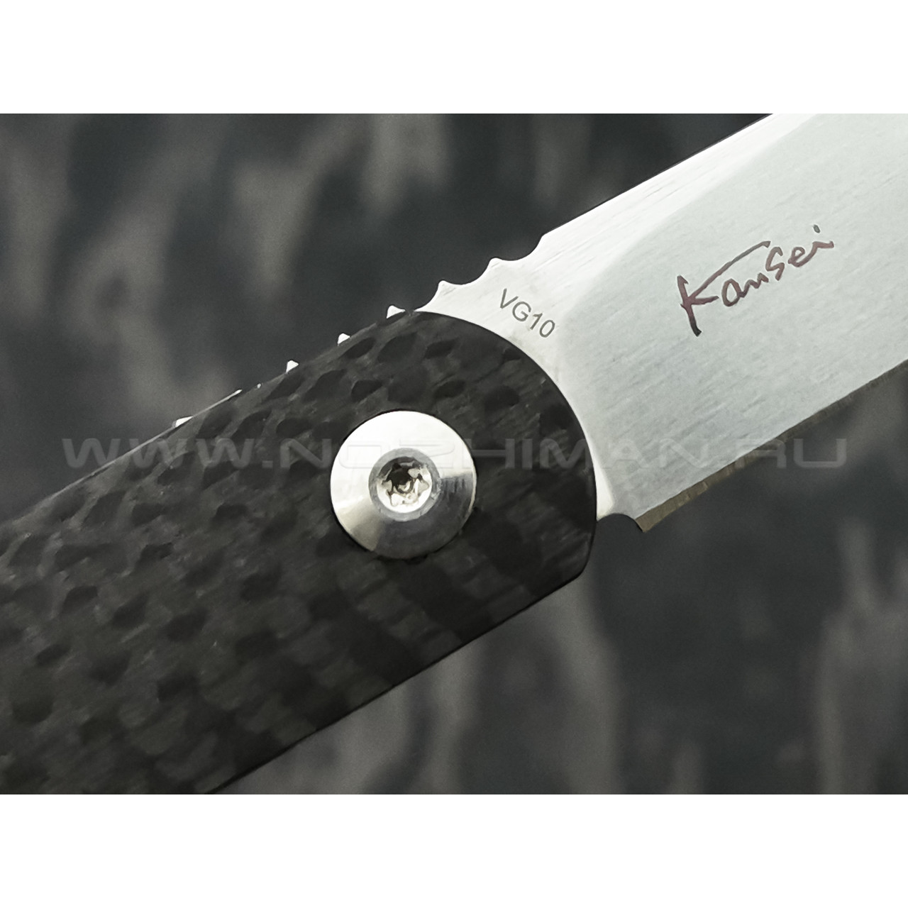 Нож Boker Plus LRF 01BO079, сталь VG-10, рукоять Carbon fiber