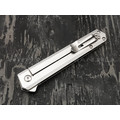Нож Boker Plus Kwaiken Flipper Framelock 01BO269, сталь D2, рукоять Stainless Steel