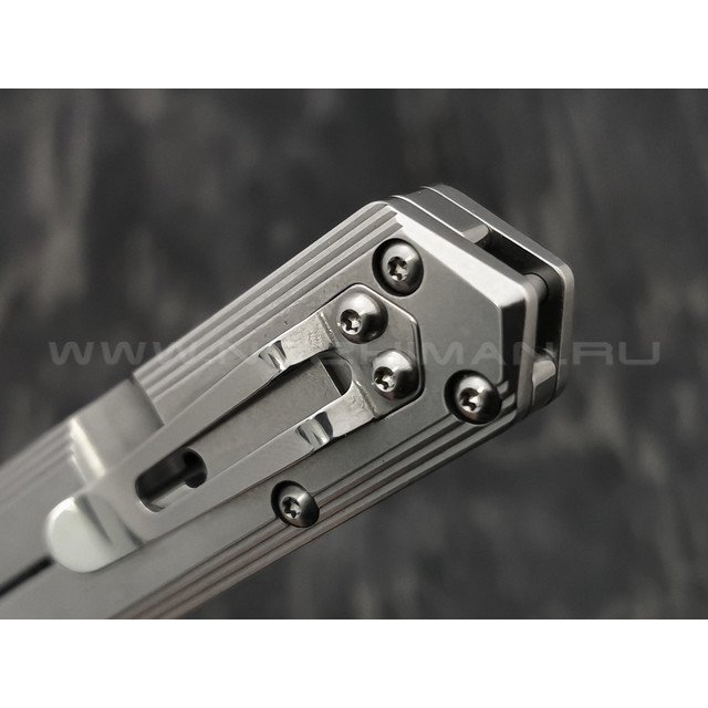 Нож Boker Plus Kwaiken Flipper Framelock 01BO269, сталь D2, рукоять Stainless Steel