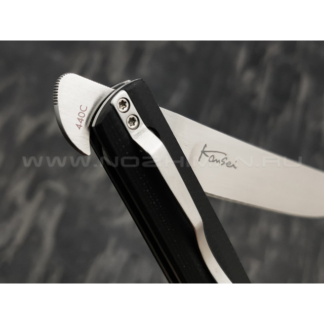 Нож Boker Plus Wasabi 01BO630 сталь 440C satin, рукоять G10 black