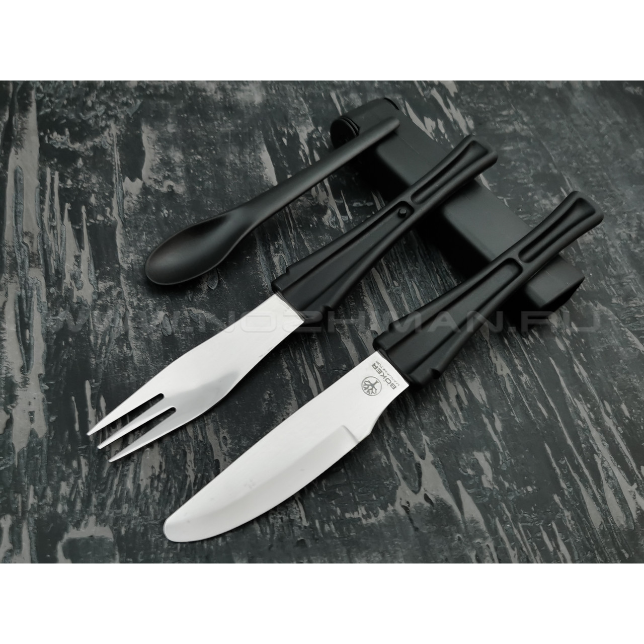 Набор Boker Snac Pac Black 03BO800, сталь 420, рукоять Polypropylene