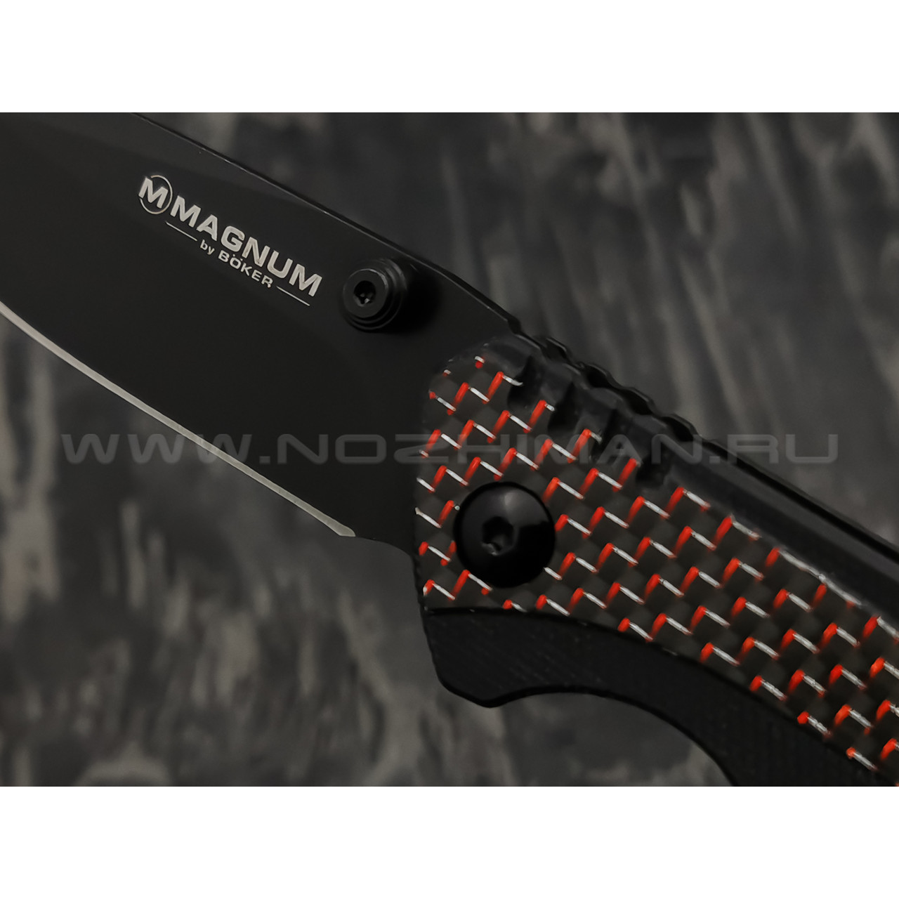 Нож Magnum Rubico 01SC053, сталь 440A, рукоять G10, steel