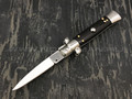 Автоматический нож Magnum Sicilian Needle Dark Wood 01MB278, сталь 440A, рукоять дерево Pakka