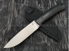 Apus Knives нож Destruktor сталь K110 satin, рукоять Micarta black, G10 red, пины карбон