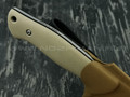 N.C.Custom нож Pride сталь X105 satin, рукоять G10 tan
