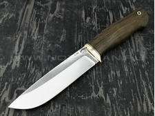 Нож "Курган" сталь K340, рукоять морёный дуб (Тов. Завьялова)
