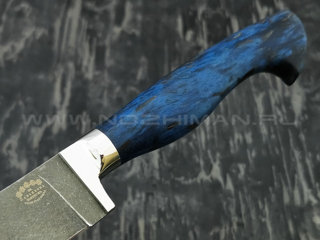 Нож "Пчак-Б" булатная сталь, рукоять карельская береза (Тов. Завьялова)