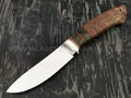 Нож "Скинер-М" сталь Vanadis 10, рукоять карельская береза, мельхиор (Тов. Завьялова)