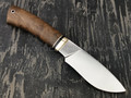 Нож "Аврора" сталь Sleipner, рукоять корень ореха, латунь (Тов. Завьялова)
