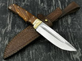Нож "Мияби" сталь Vanadis 10, рукоять айронвуд, латунь (Тов. Завьялова)