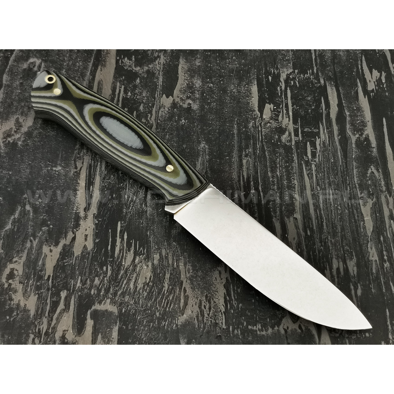 Нож "Рабочий" сталь Vanadis 10, рукоять G10 black-grey-olive (Наследие)