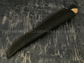 Нож "Танто-Б" сталь PGK, рукоять берёзовый сувель (Наследие)